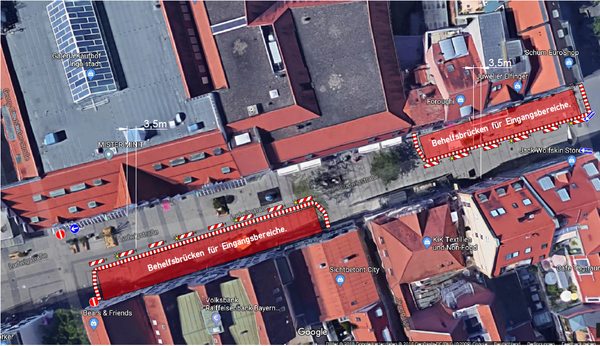 Bild vergr&ouml;&szlig;ern: Projektfortschritt Fu&szlig;g&auml;ngerzone - August 2018