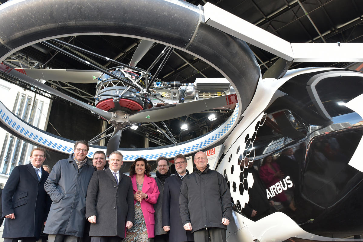 Pr&auml;sentation CityAirbus am 11.03.2019