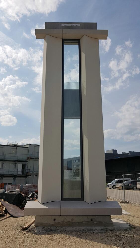 Fassadenmuster f&uuml;r Bauteil B