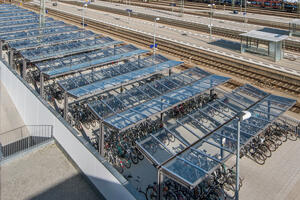 Bild vergr&ouml;&szlig;ern: Abstellanlage am Bahnsteig Hauptbahnhof