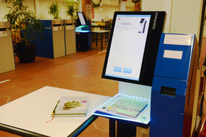 Bild vergr&ouml;&szlig;ern: Ausleihstation in der Stadtb&uuml;cherei im Herzogskasten