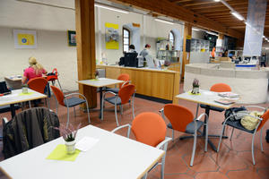 Bild vergr&ouml;&szlig;ern: Lesecaf&eacute; im Herzogskasten