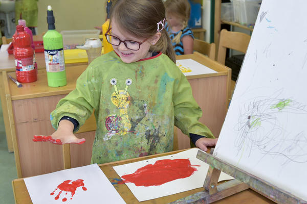 Bild vergr��ern: Kreativ in der Kita Am Eichenwald