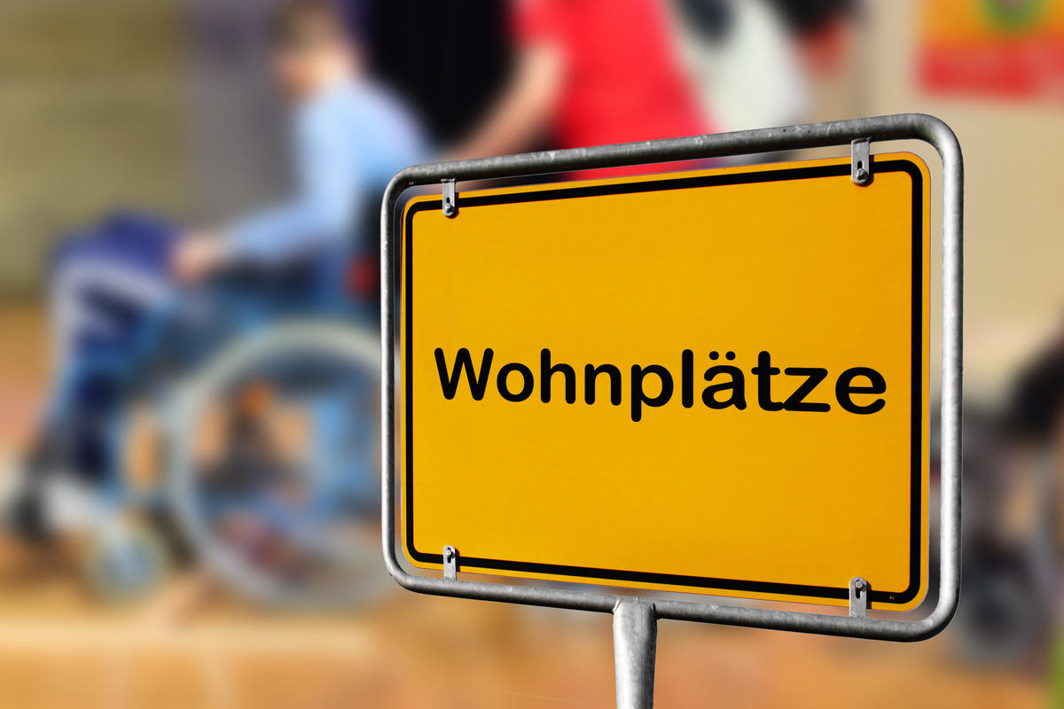 Wohnpl&auml;tze f&uuml;r Menschen mit Behinderung