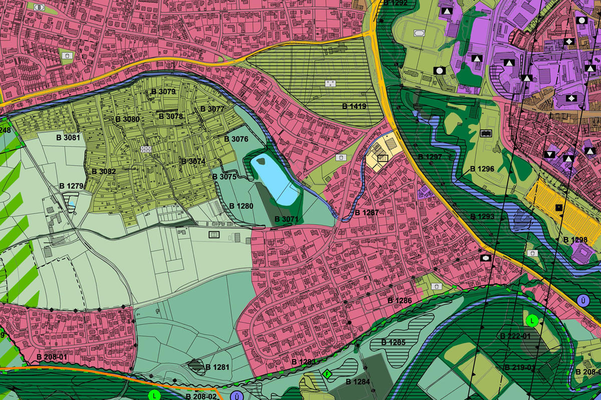 Planen & Bauen - Fl&auml;chennutzungsplan