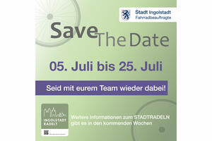 Bild vergr&ouml;&szlig;ern: Stadtradeln 2025 - Save the Date