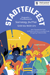 Bild vergr&ouml;&szlig;ern: Stadtteilfest f&uuml;r das Augustin- und Monikaviertel