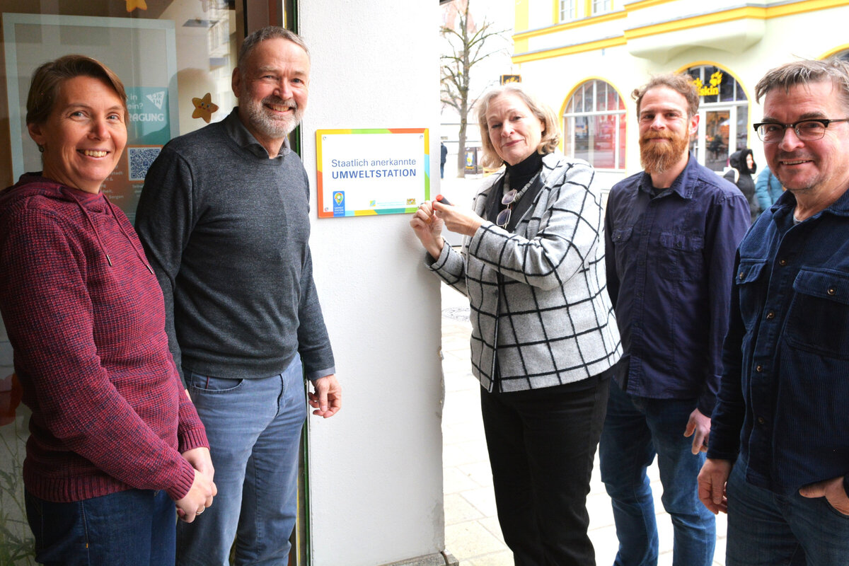 Dauerhaft staatliche Anerkennung der Umweltstation