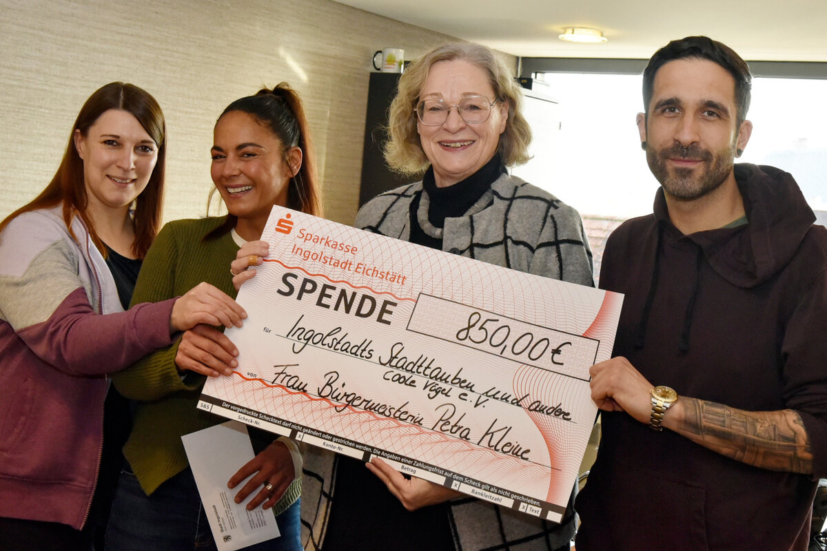 Spende f&uuml;r den Verein Stadttauben