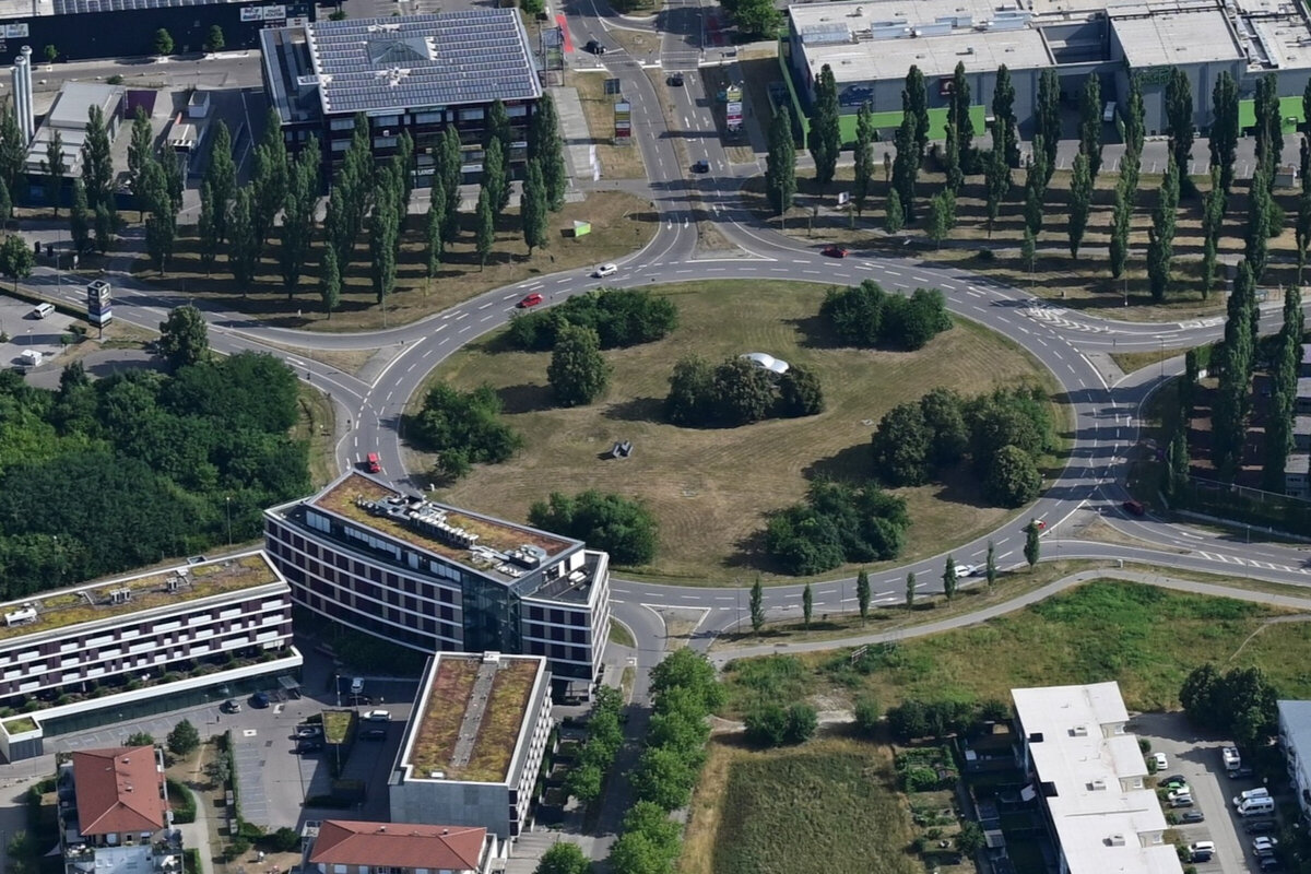 Tempolimit am Audi-Kreisel