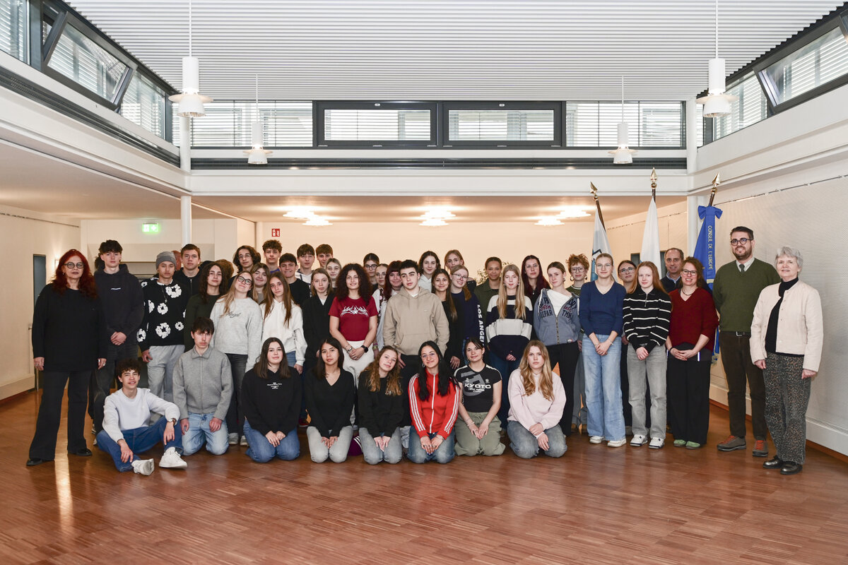 B�rgermeisterin Dr. Dorothea Deneke-Stoll empfing die G�ste aus Carrara. 