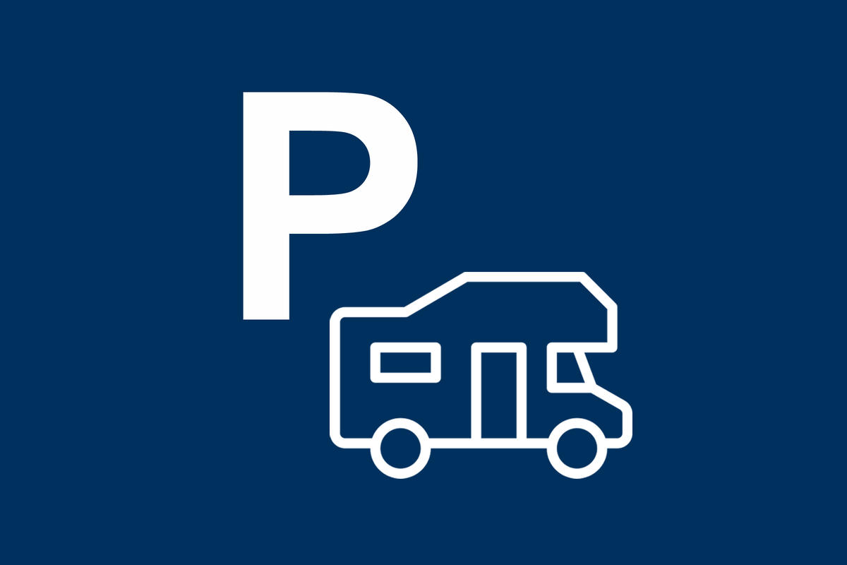 Wohnmobilstellpl&auml;tze - Symbolbild