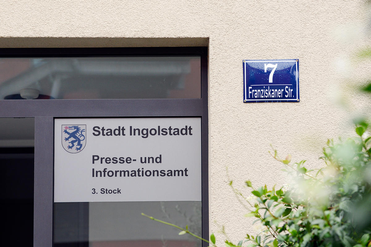 Zugang zur Franziskanerstra&szlig;e 7