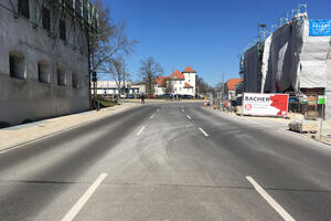 Bild vergr&ouml;&szlig;ern: Umbauarbeiten Ro&szlig;m&uuml;hlstra&szlig;e / Esplanade