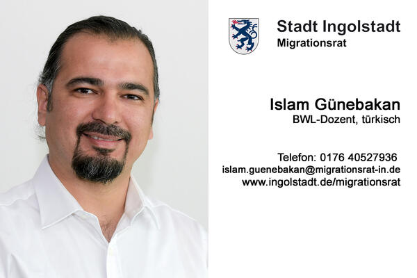 Bild vergr&ouml;&szlig;ern: Ingolstadt hat die Vorteile einer kleinen und die M&ouml;glichkeiten einer gro&szlig;en Stadt. Ich liebe das Wetter, das Wasser, die Menschen, die Natur und alles andere in Ingolstadt.
Ich m&ouml;chte mich gerne f&uuml;r eine Gesellschaft engagieren, die in Frieden und Ruhe lebt, in der sich alle gut integrieren und die Kultur, Sprache und den Glauben jedes Einzelnen tolerieren. Ich m&ouml;chte das Potenzial von Migranten aufzeigen, indem ich unsere Unterschiede in Wohlstand umwandle.