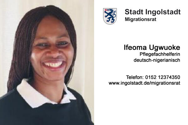 Bild vergr&ouml;&szlig;ern: Eine ruhige und familienfreundliche Stadt ist f&uuml;r mich als Mutter besonders wichtig. Auch die Diversit&auml;t und die kulturelle Vielfalt macht Ingolstadt einzigartig. Daher m&ouml;chte ich zur F&ouml;rderung der Bildung von Migranten/-innen und ihren Kindern beitragen.