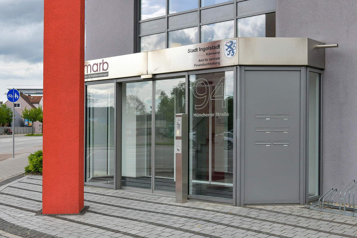 M&uuml;nchener Stra&szlig;e 94 - K&auml;mmerei und Amt f&uuml;r zentrale Buchhaltung