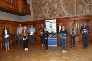 Bild vergr&ouml;&szlig;ern: Preis&uuml;bergabe Stadtradeln 2021