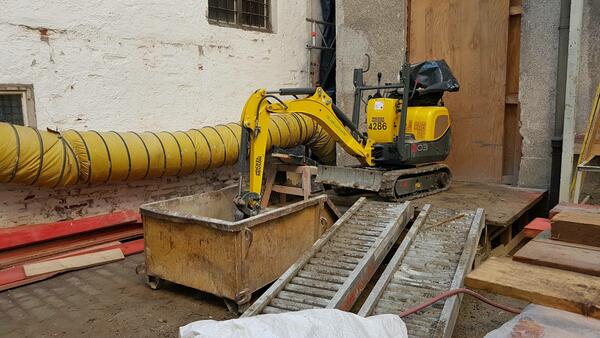 Technische Unterst&uuml;tzung auch auf kleinstem Raum