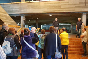 F&uuml;hrung im Stadttheater