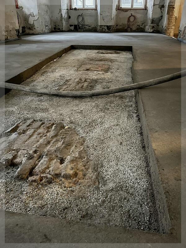 Aussparung f&uuml;r ein m&ouml;gliches Zeitfenster 