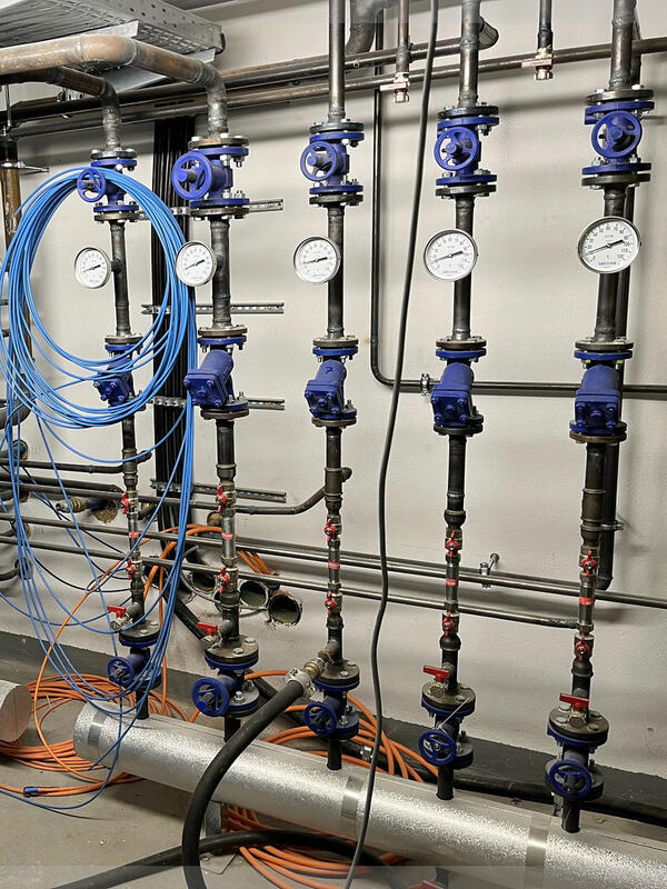 Goldknopfgasse - Verteilung Fernw&auml;rme  