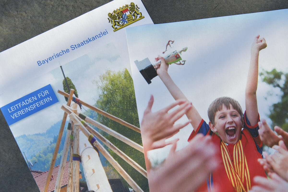 Leitfaden f&uuml;r Vereinsfeiern