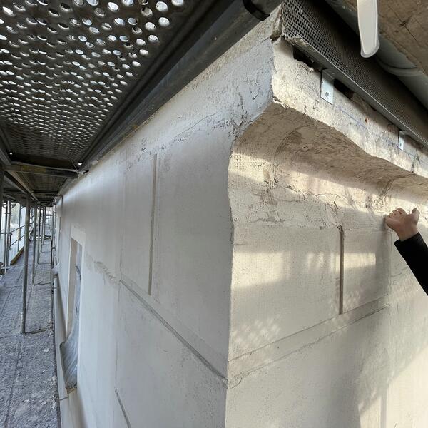 Bemusterung Au&szlig;enfassade