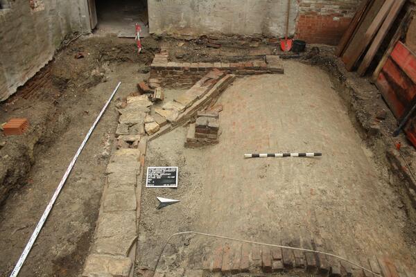 Freilegung Ziegelgew&ouml;lbe