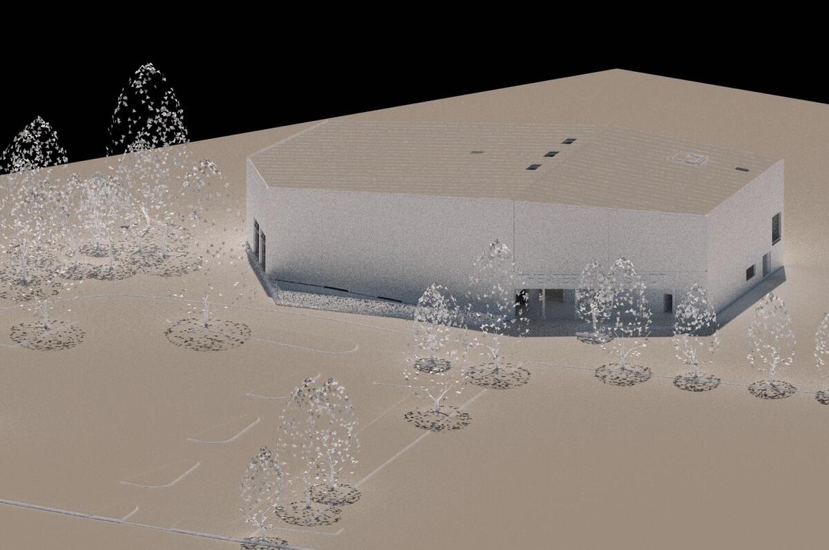 Interimsspielst&auml;tte - Visualisierung