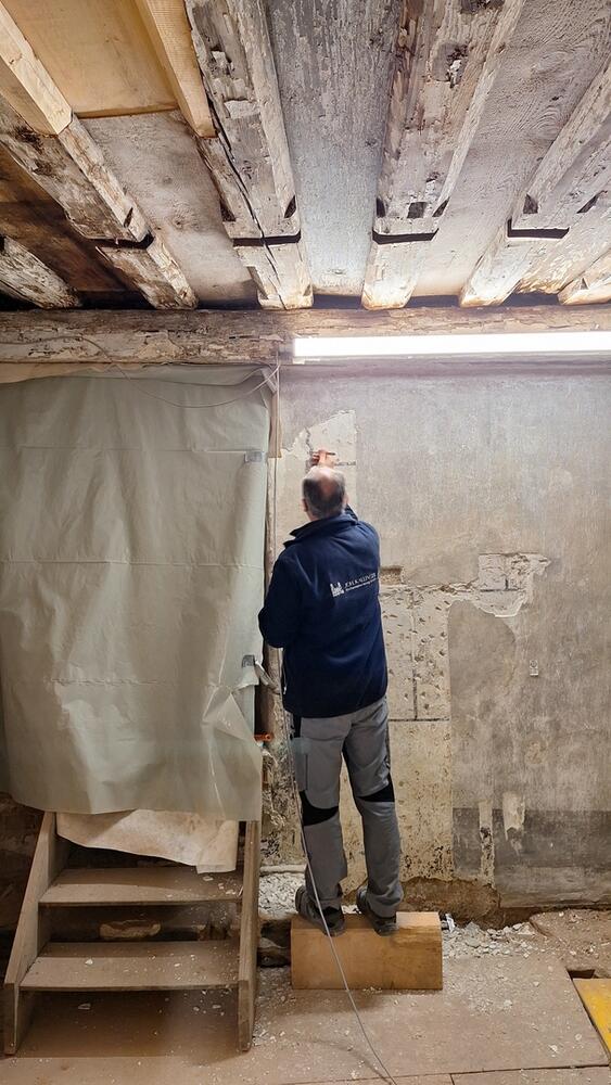 Ehemalige Au&szlig;enwand