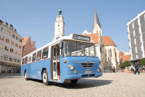 Nostalgiebus B&uuml;ssing der Busflotte