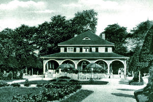 Bild vergr&ouml;&szlig;ern: Historische Aufnahme des Parkcaf&eacute;s im Luitpoldpark
